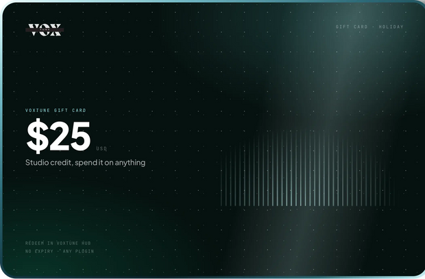 VoxTune Gift Card